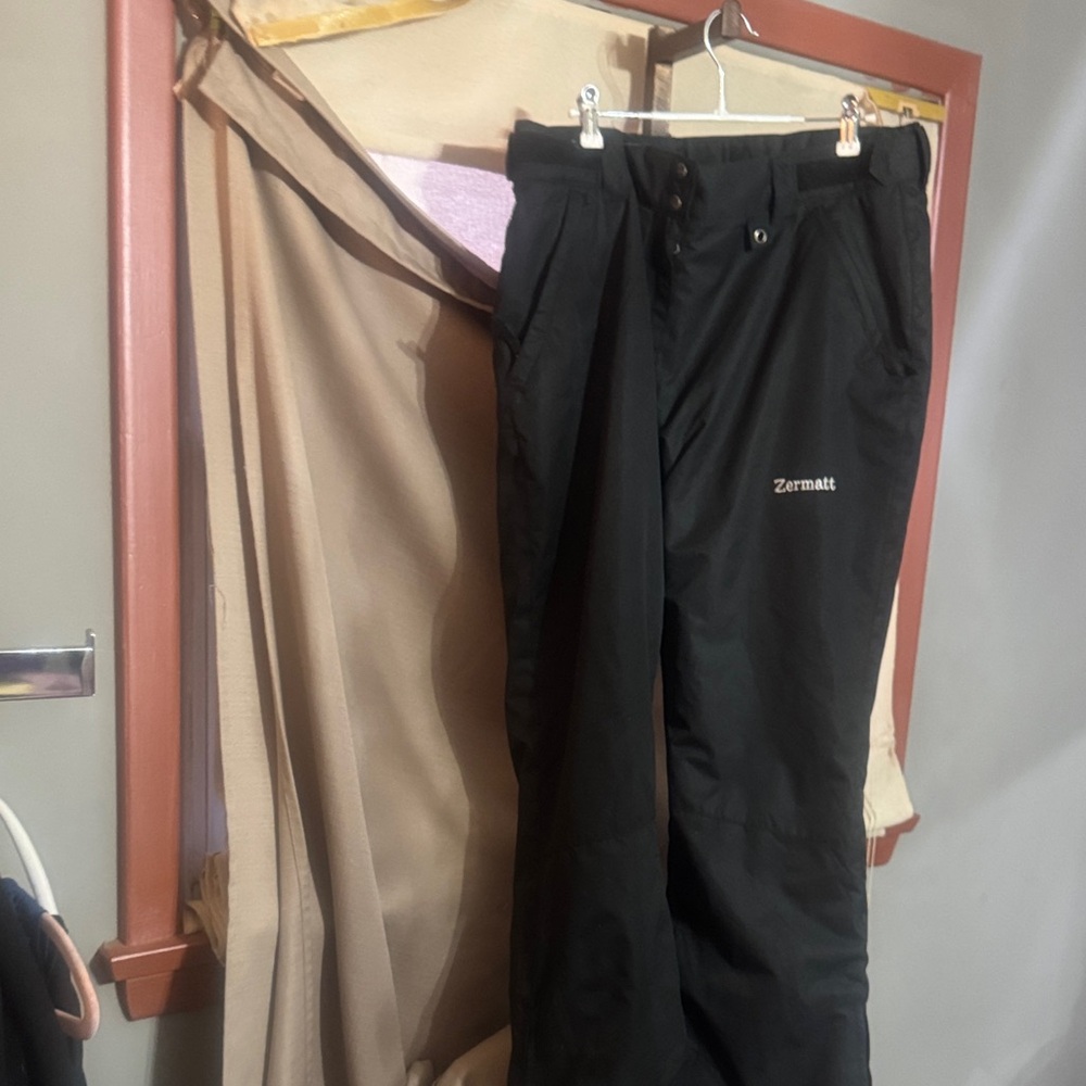 Women's Black Zermatt Ski Pants